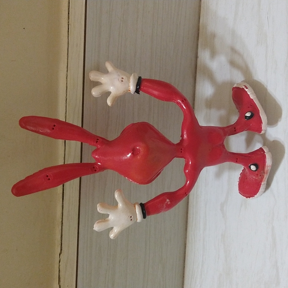 Vintage 1986 Domino's Pizza "NOID" Promo Advertising Bendable Action Figure - Picture 2 of 3